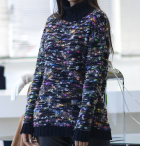 Embossed Confetti Blouse