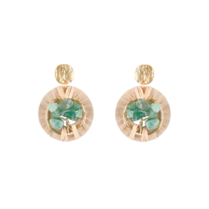 BR711 - YPÊ EARRING GOLD PLATING (T)