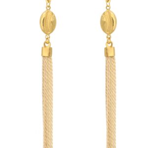 BR520 - BÚZIOS EARRING IN BURITI STRAW AND GOLD PLATING (B)